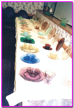 The Whole Display Of Glassware Patterns